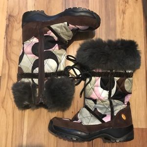 Coach Monogrammed vibram Boots